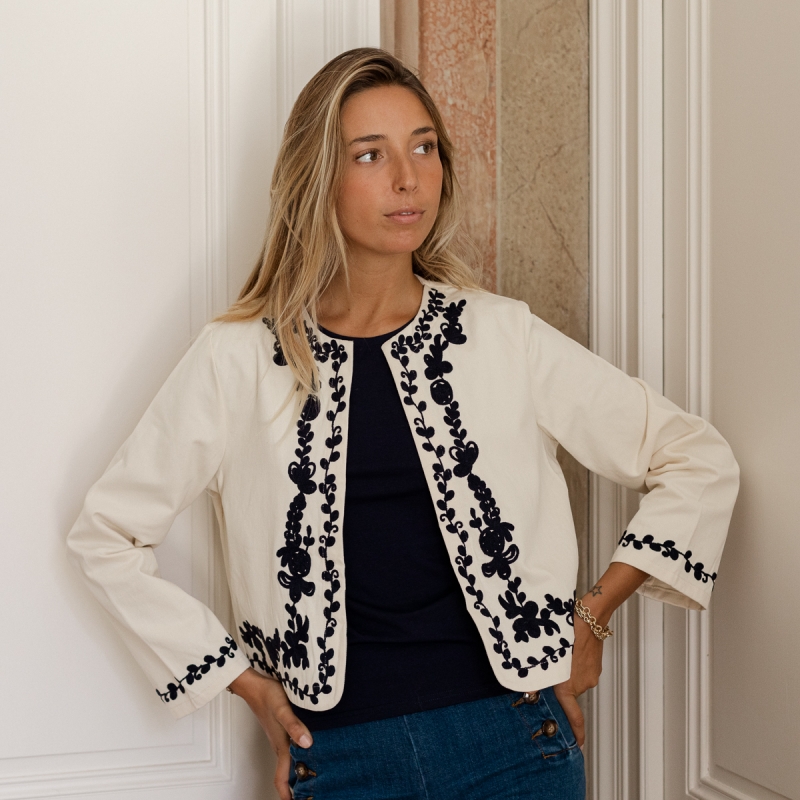 Photo de Prêt-à-Porter VESTE ROMY chez Perrine et Antoinette