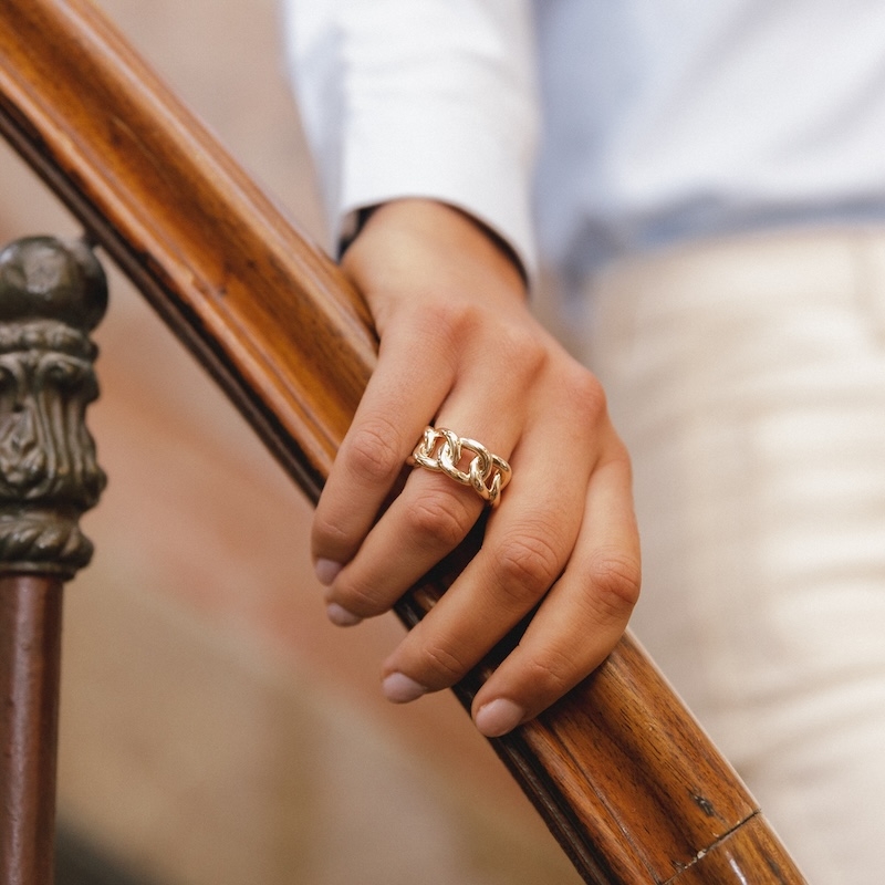 Photo de Bagues sans strass BAGUE EVA chez Perrine et Antoinette