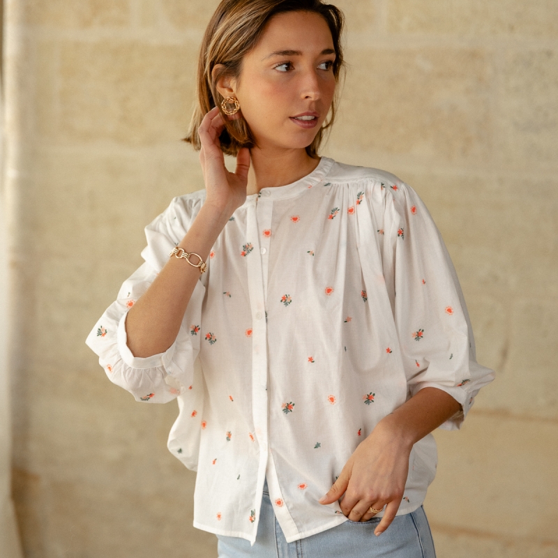 Photo de Tops, chemisiers & blouses CHEMISIER AMALRIC chez Perrine et Antoinette